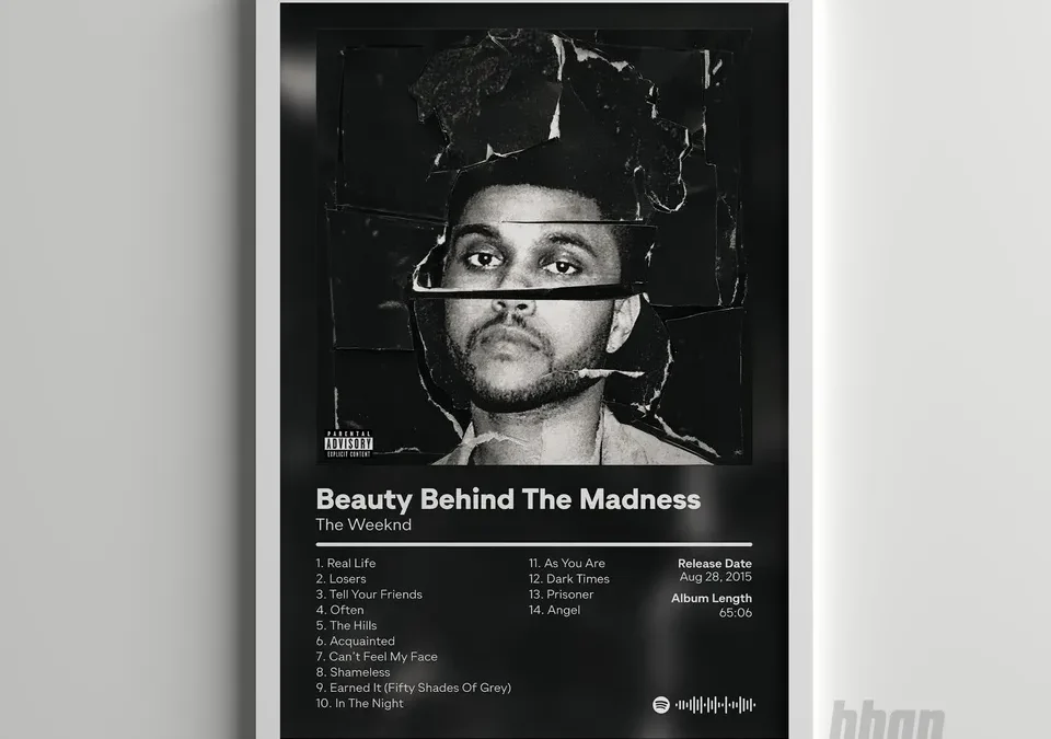 Beauty Behind the Madness Album Cover